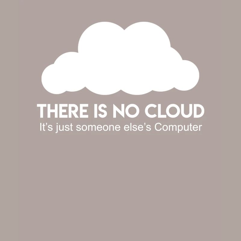 Serveur Cloud Proverbe Informaticien Coder