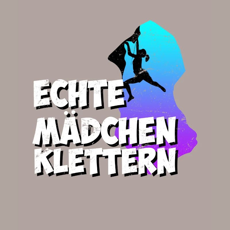 Echte Mädchen Klettern