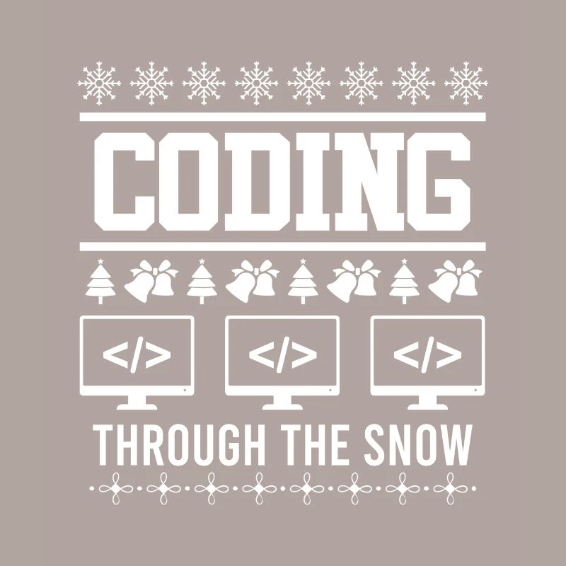Coder Ugly Christmas Christmas Coding through