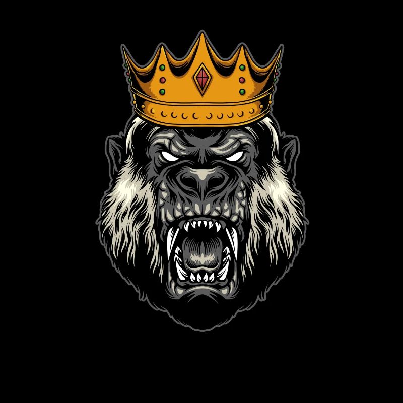 Gorilla Alpha Funny Ape Faune - Ape Gorilla