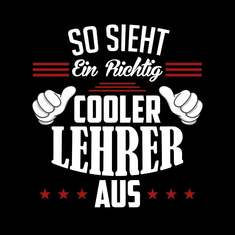 So sieht ein richtig cooler Lehrer aus Lehrer