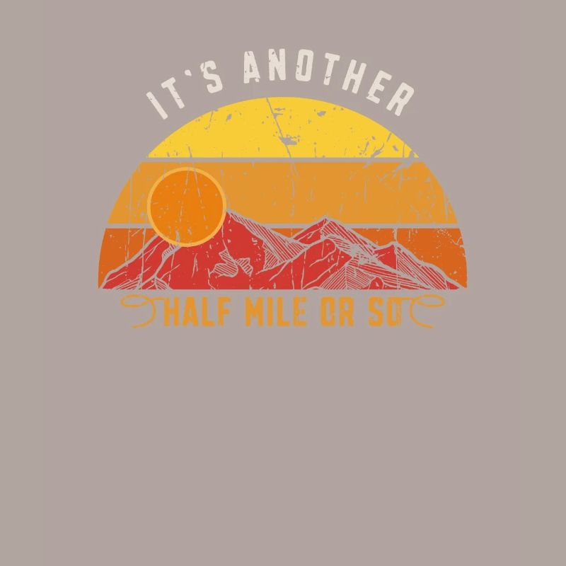 Es ist noch eine halbe Meile oder so - Track Marathon Run