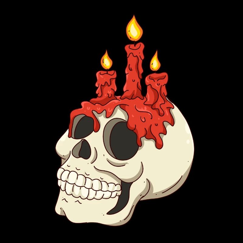 Décoration d’Halloween Bone Face
