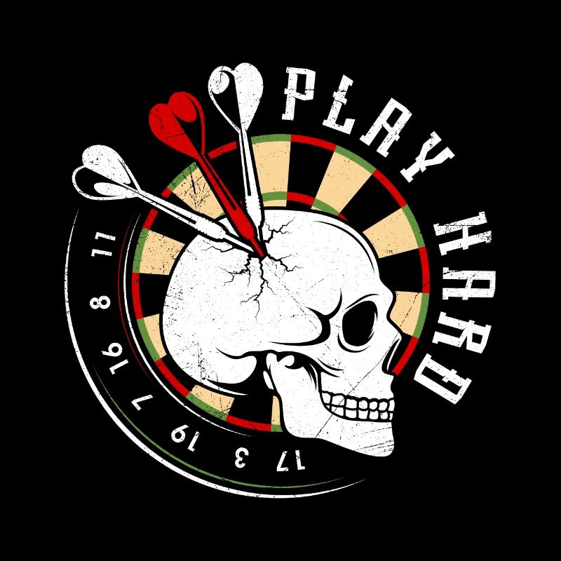 Fléchettes Bone Face Dartboard Fléchettes Fléchettes