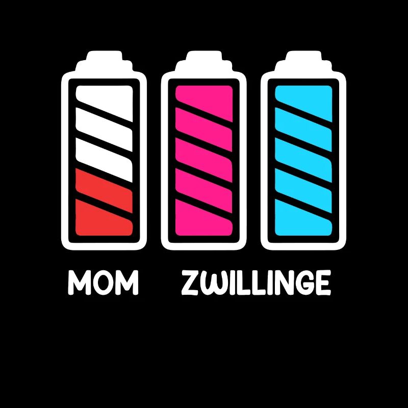 Zwillingsmama Mutter von 2 Schwanger mit Zwillinge