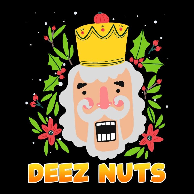 Deez Nuts Casse-Noisette Noël Noël moche