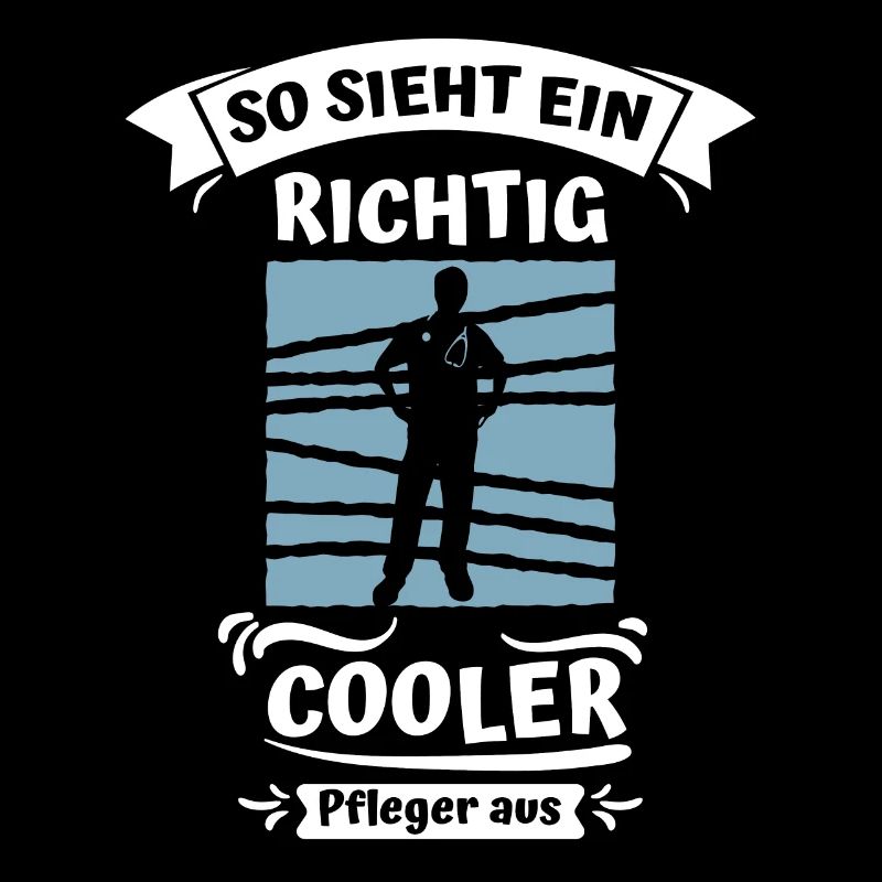 So sieht ein cooler Pfleger aus Altenpfleger