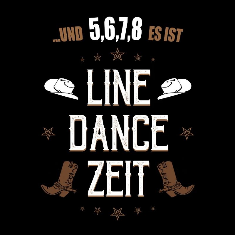 Linedance Line Dance tanzen Western Geschenk