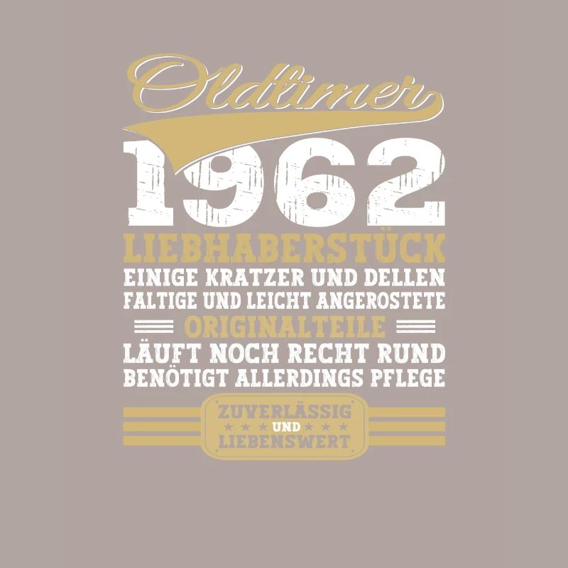 Oldtimer 1962 61. Geburtstag Geschenk Herrenik