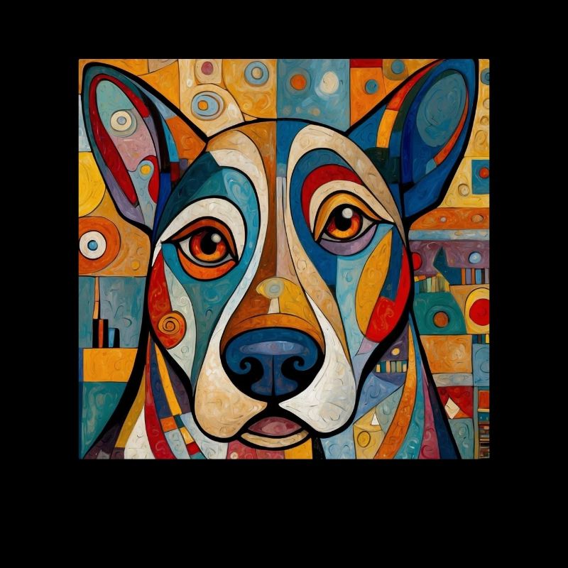 Chien abstrait