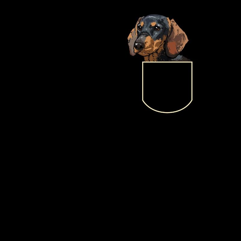 Dackel In Der Brusttasche Hunde Geschenkidee
