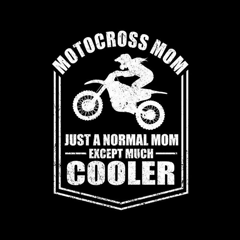 Motocross Mama Lustige Mutter Sprüche Muttertag