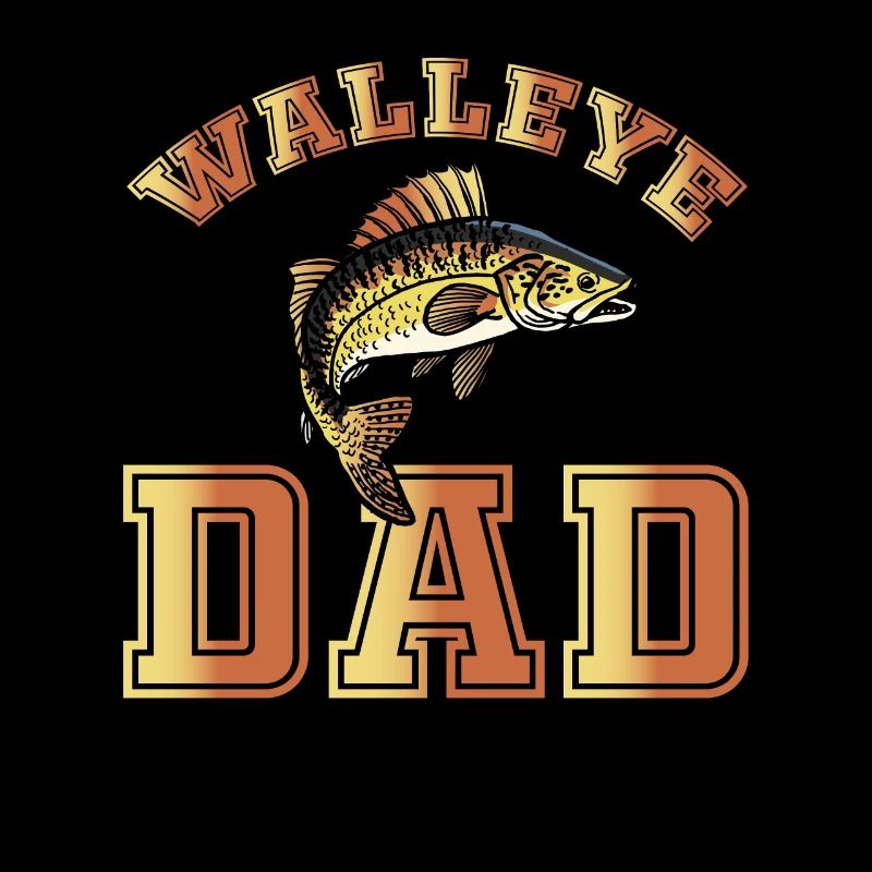 Lustiger Walleye-vater