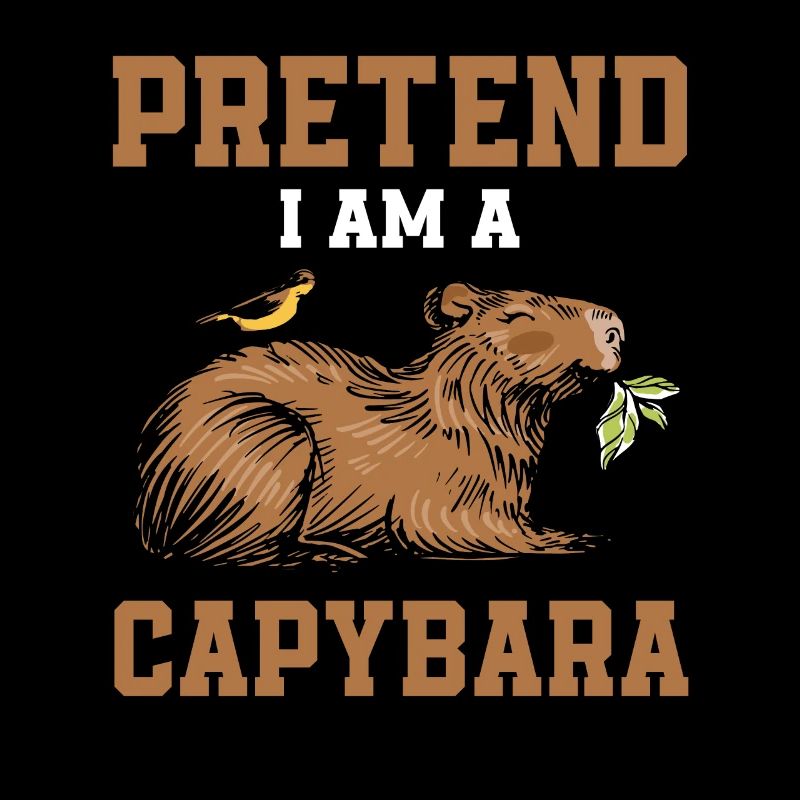Tu So, Als Wäre Ich Ein Capybara