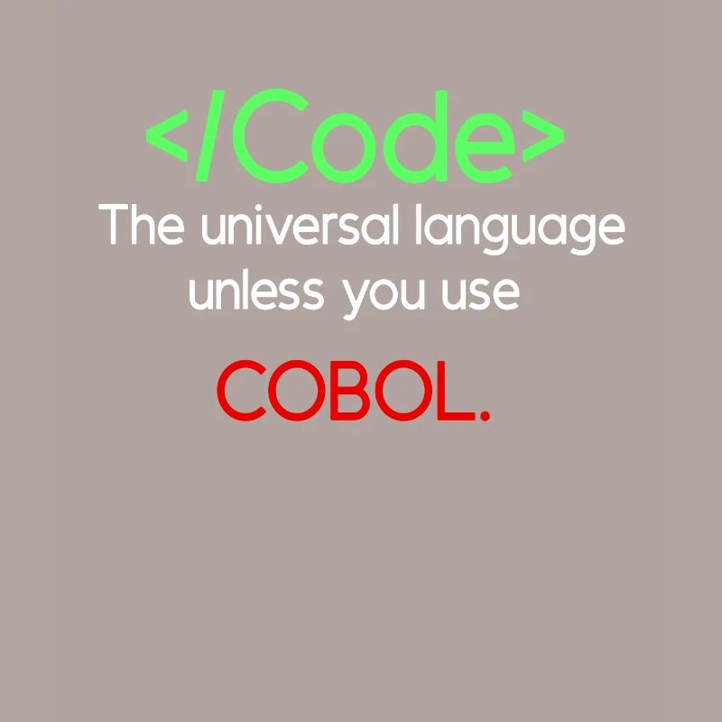 Conception de code Cobol amusant