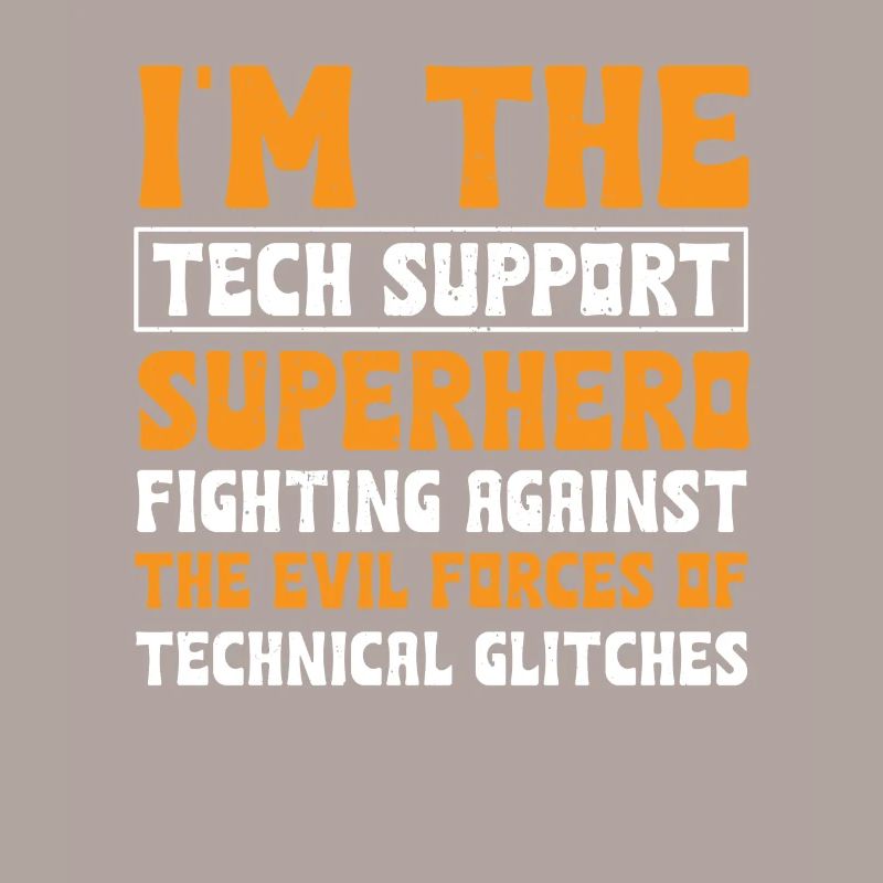 Technischer Support Superheld