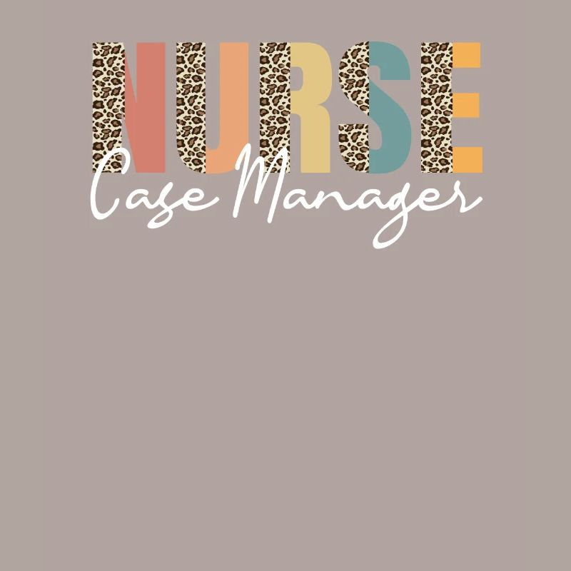 Care Case Manager Leopard Pattern