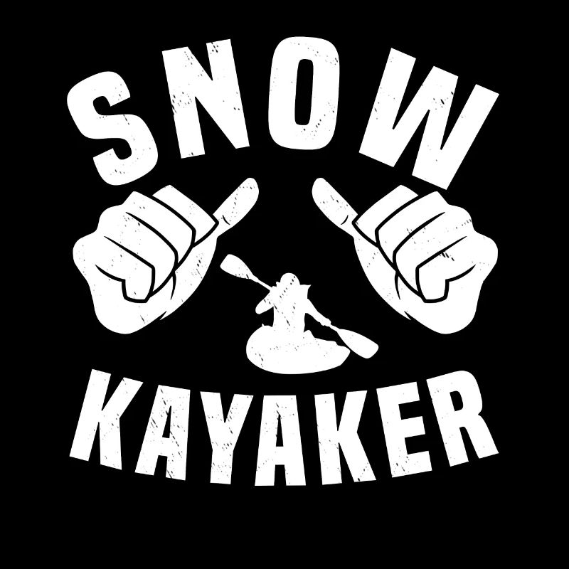 Snow Kayaking