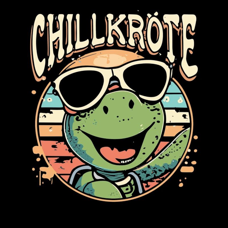 Relaxed Turtle Chill Toad