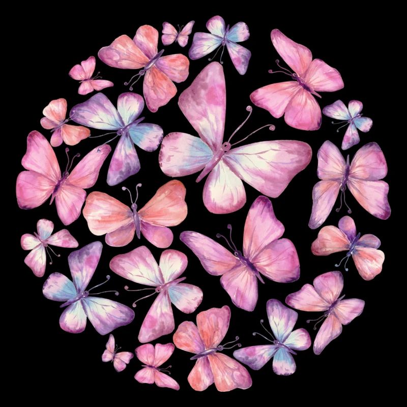 Papillon flottant