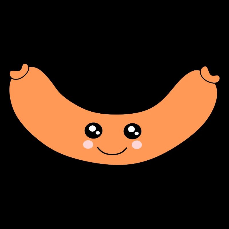 Kawaii, Wurst, Würstchen, Metzger