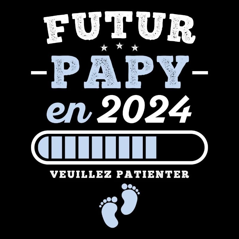 Futur Papy 2024 Cadeau Nouvelle Naissance Papy