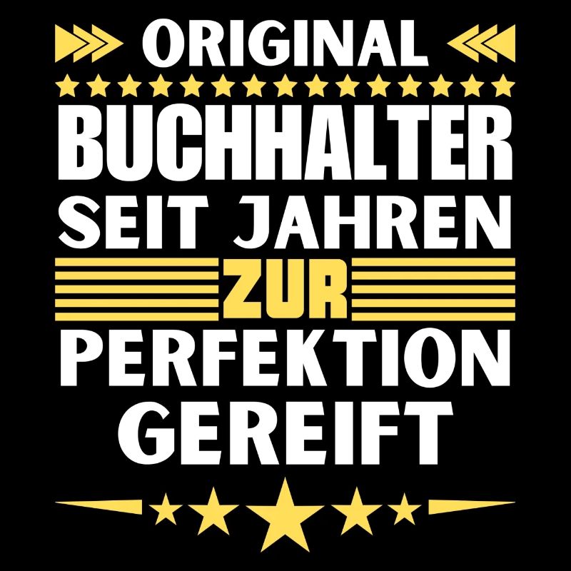 Zur Perfektion gereifter Buchhalter