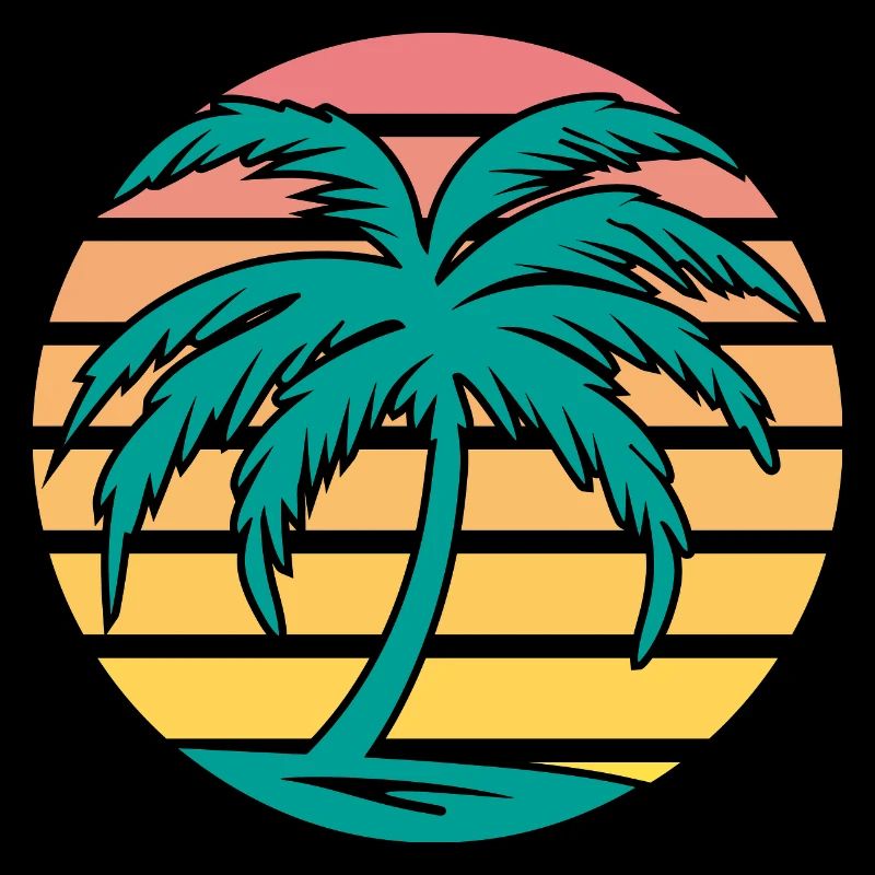 Retro Palme
