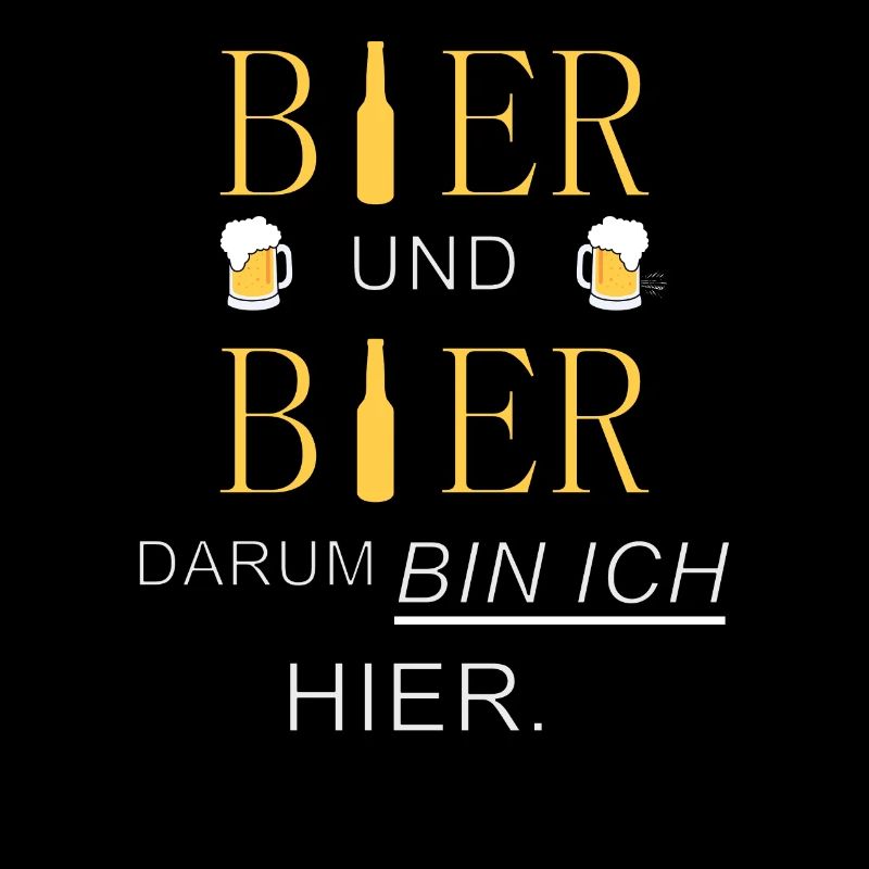Bier und Bier darum bin ich hier / Partylook