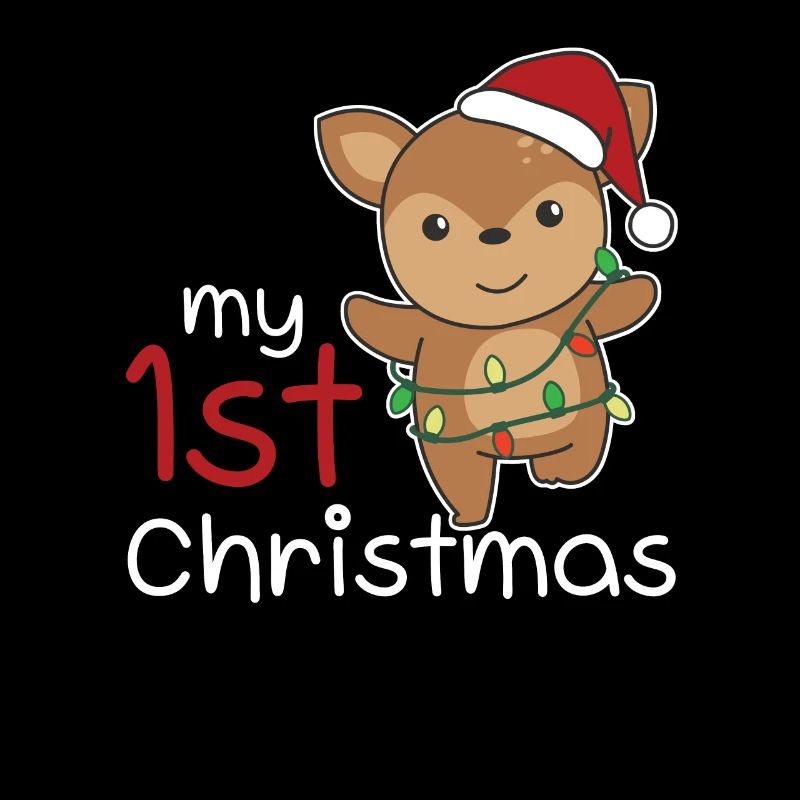 Cerf Noël Reh mon 1er Noël