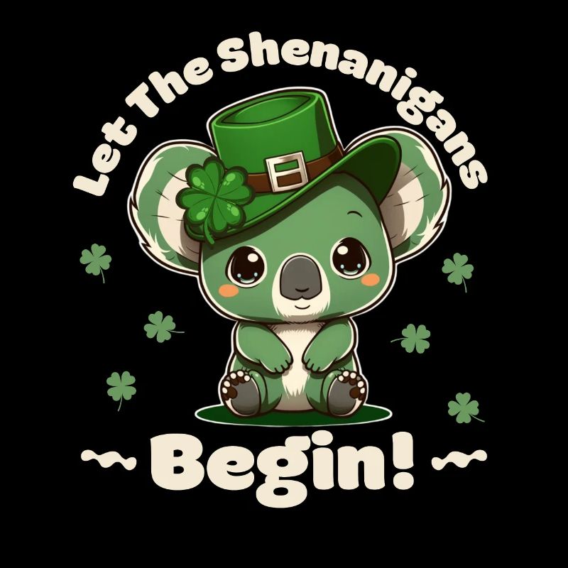que les manigances commencent Kleeblatt St Patricks