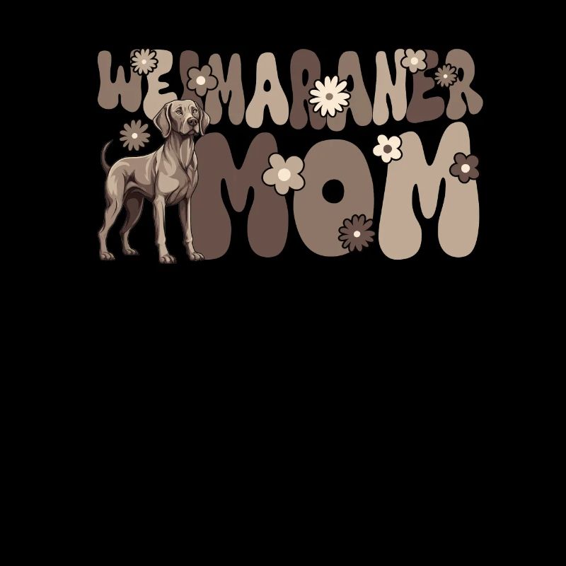 Weimaraner Groovy Weimaraner Mom