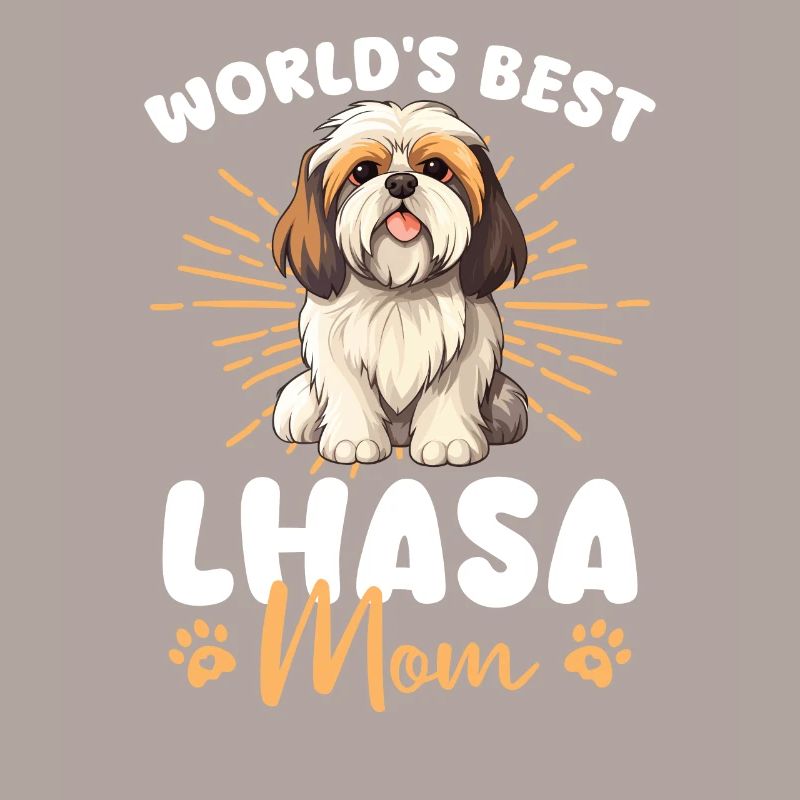 Lhasa Apso Groovy Lhasa Mom