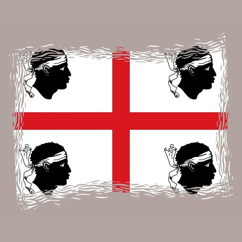 Sardaigne Drapeau Sarde Drapeau Sardegna Drapeau