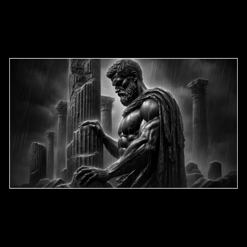 Le philosophe et les ruines