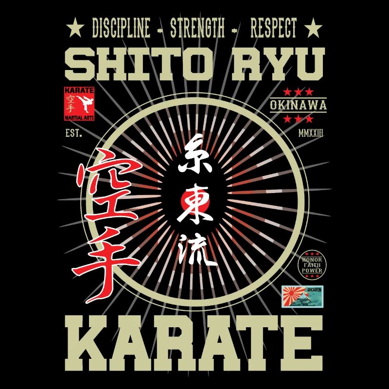Shito Ryu Karate Okinawa Design