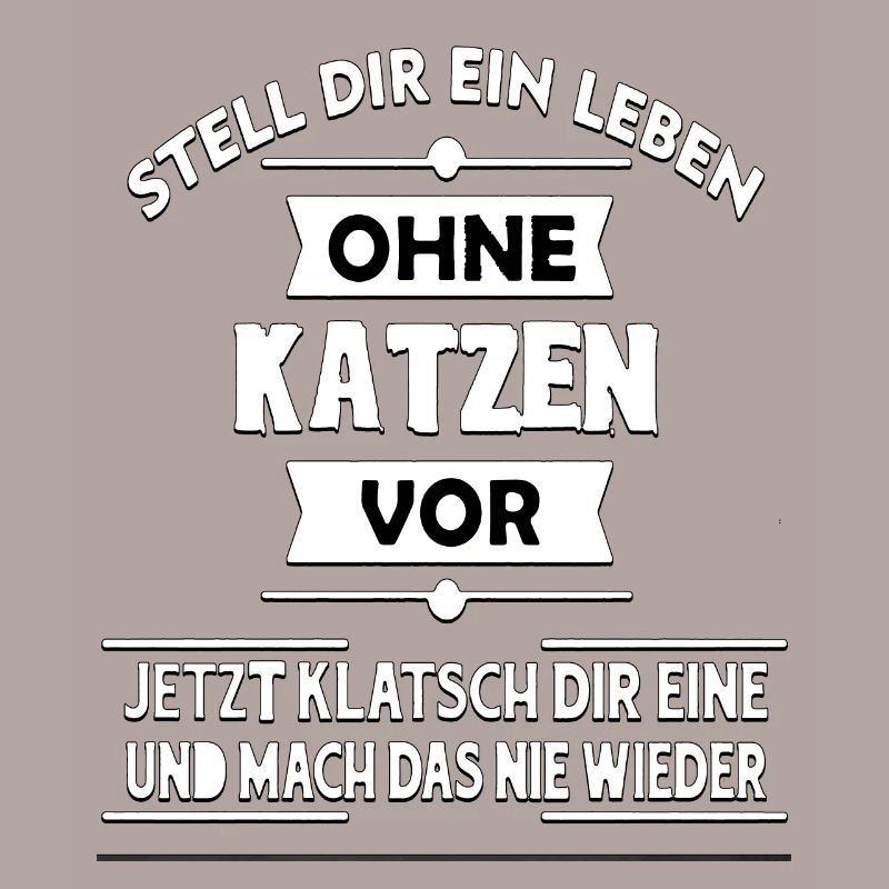 Katzen Katze Katzenshirt Geschenkidee Geschenk