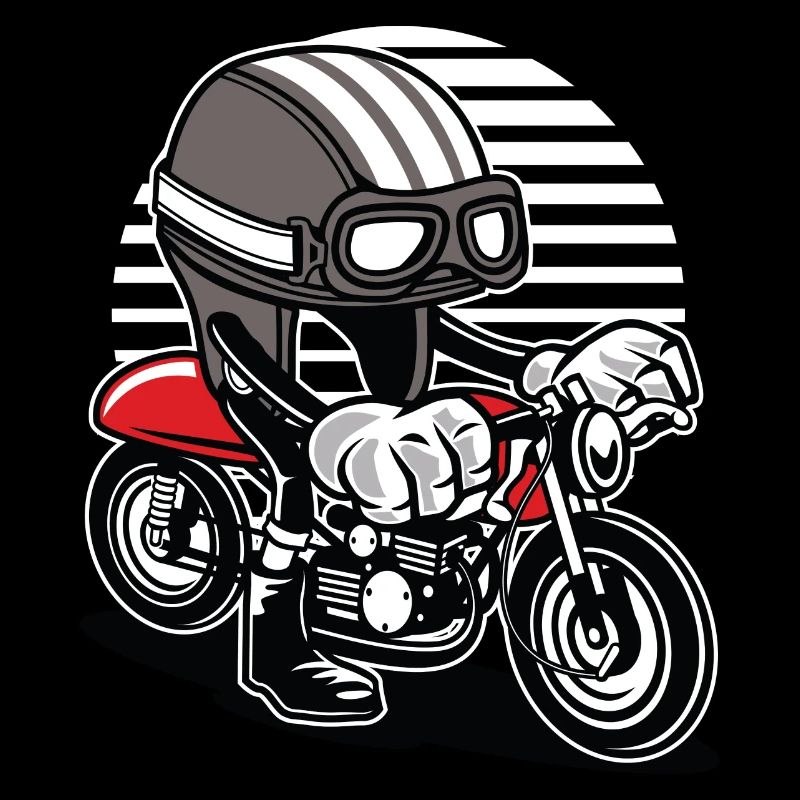 Caferacer Helm