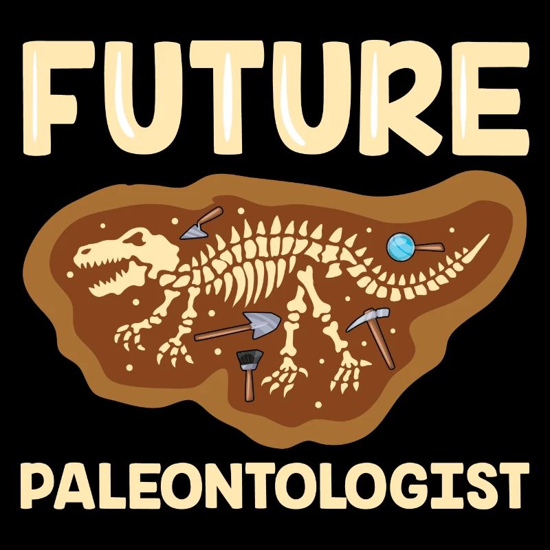 Future Paleontologist Fossil Dinosaurs Skeleton