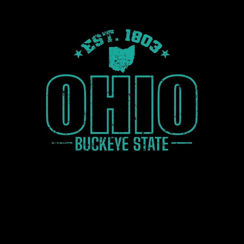 Ohio Est. Buckeye State USA Amerika