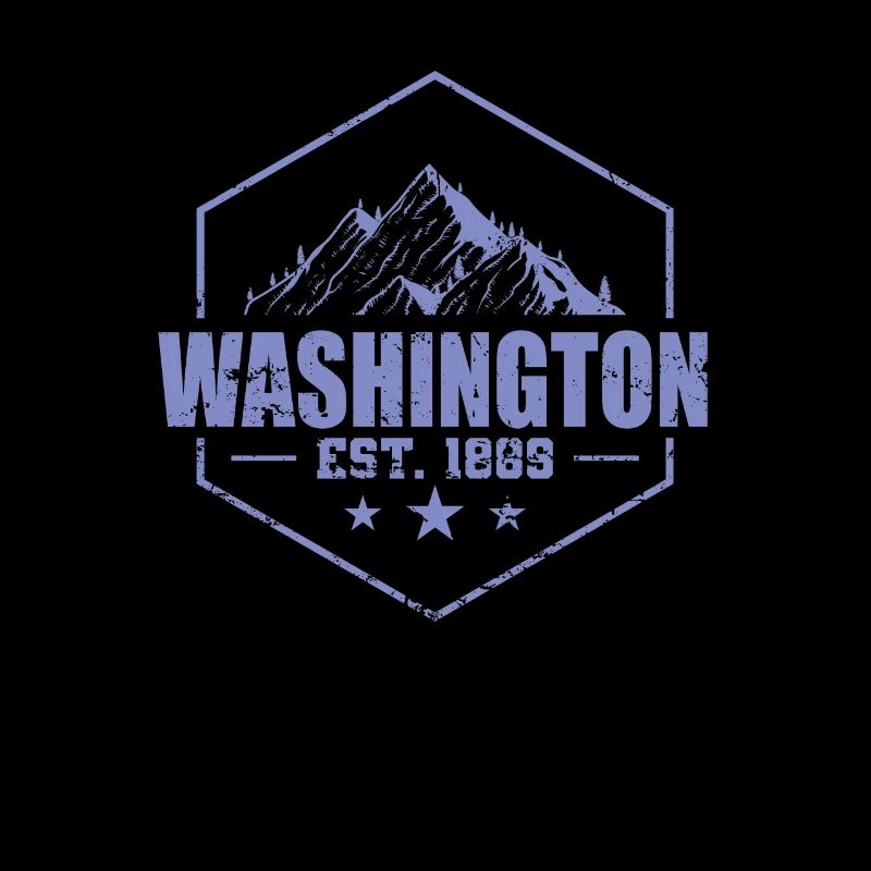 Washington Est. 1889 USA Amerika
