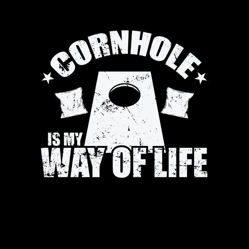 Cornhole est mon passe-temps de jeu de mode de vie