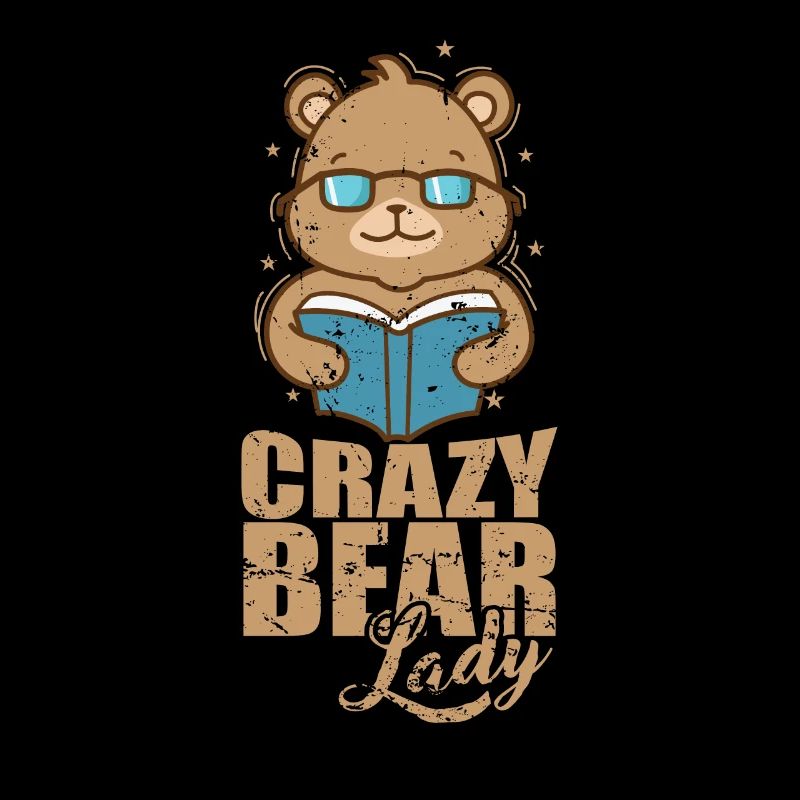 Crazy Bear Lady Forest Animal