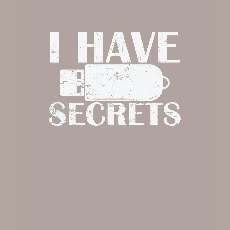 I have Secrets USB Stick Retro Storage Module