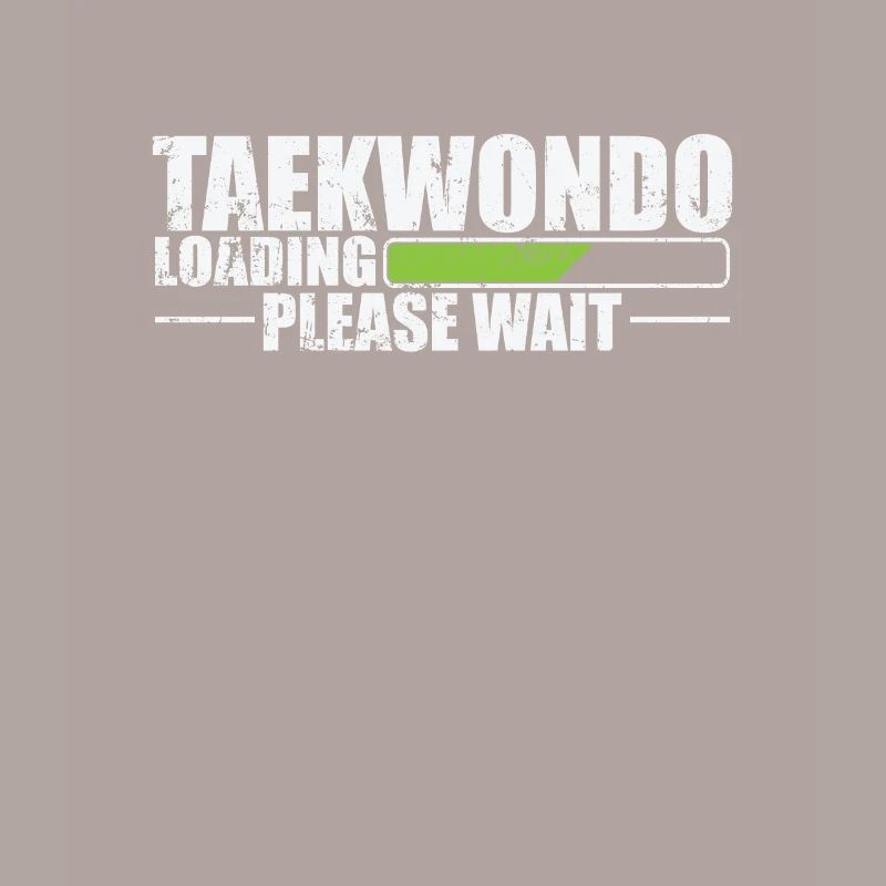 Taekwondo Loading Please Wait Kampfsport