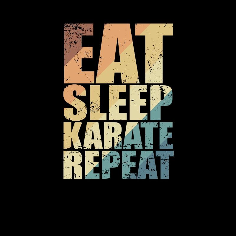 Manger Sommeil Karaté Répéter