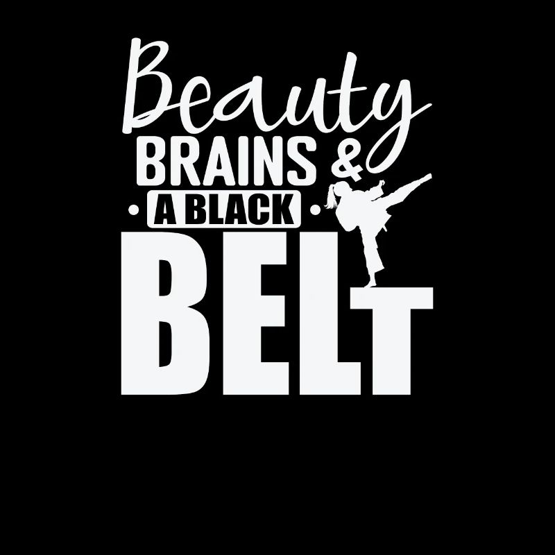 Beauté, intelligence et ceinture noire de karaté