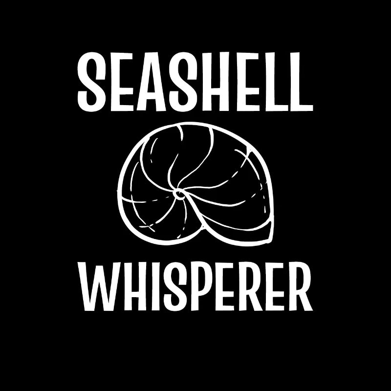 Shell whisperer. Beachcombing Shell Collecting
