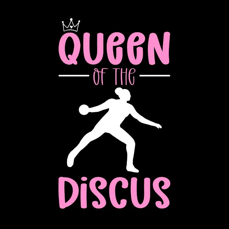 Queen of the discus. Discus thrower. Discus throwing