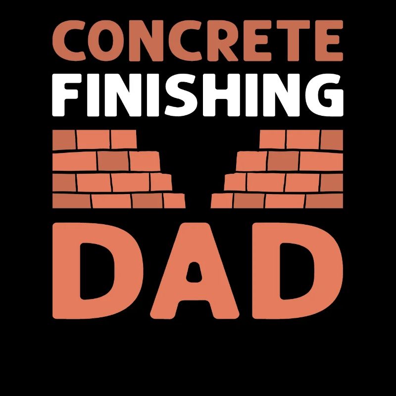 Béton constructeur Papa. Maçonnerie de ciment. Constructeur de béton
